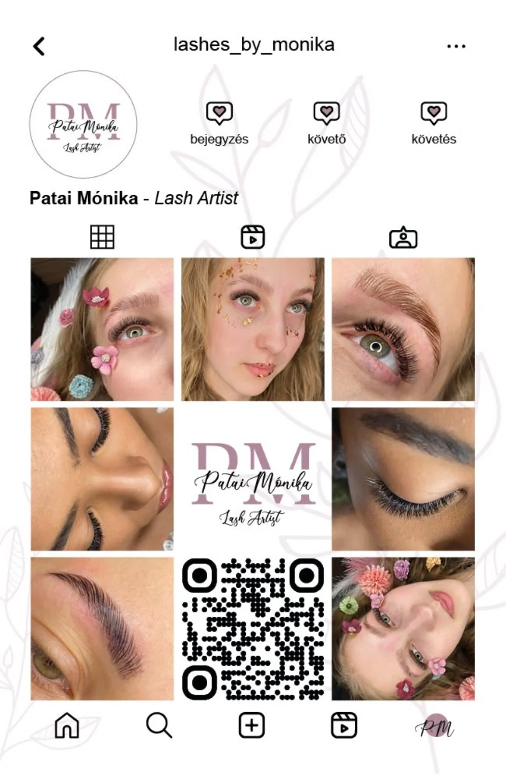 Patai Mónika Lash Artist