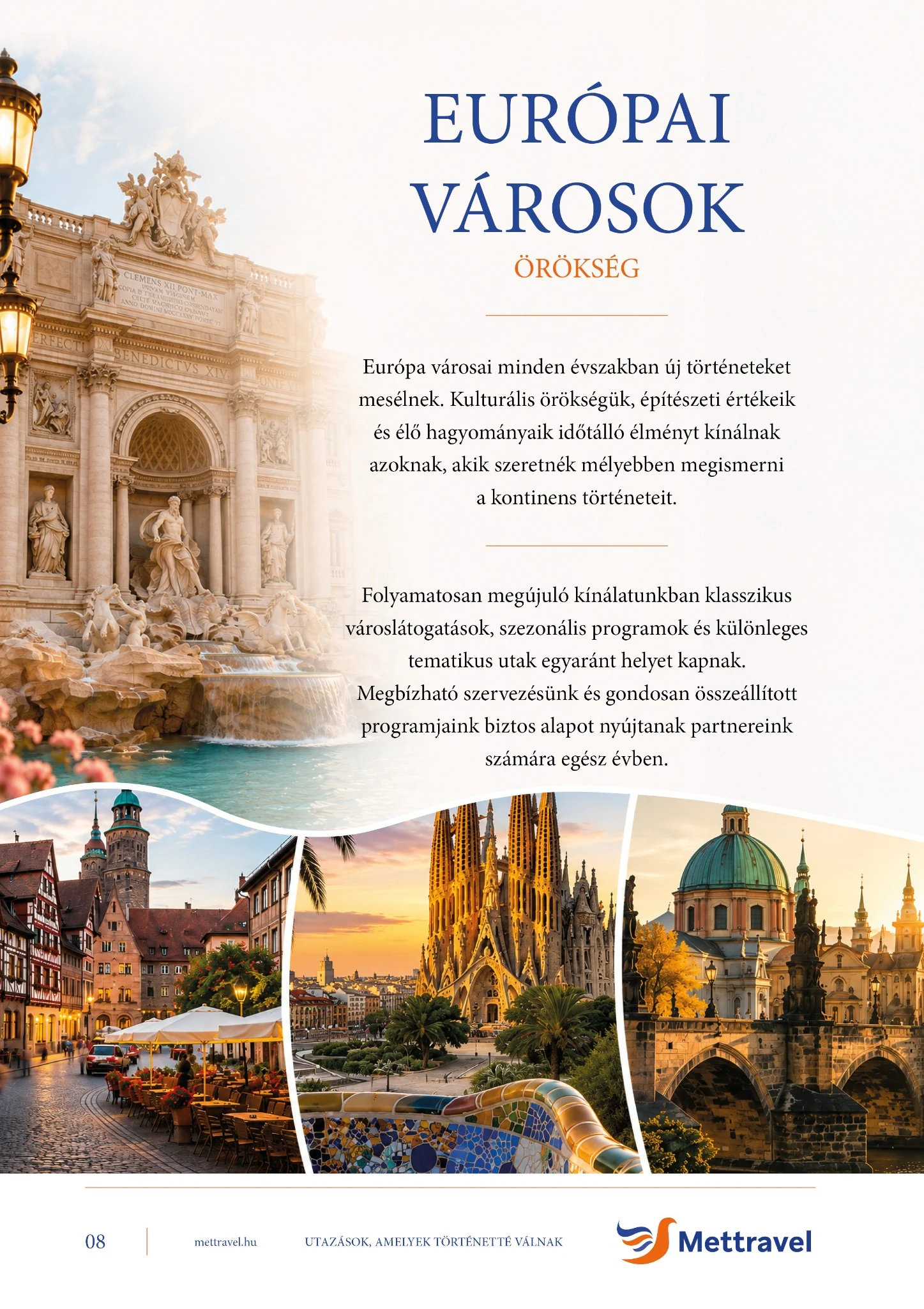 Mettravel – Európai városok